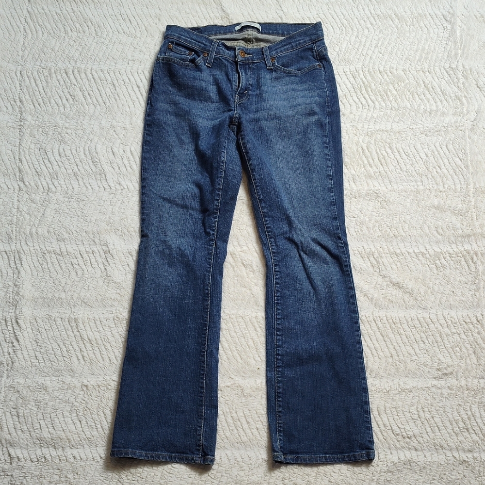 Levi's Curvy Bootcut 529 Denim Blue Jeans Women's Size 10 Medium